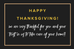 Thanksgiving Turf Managers